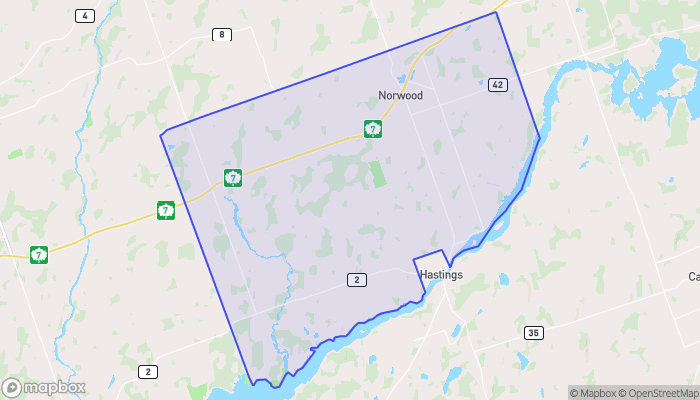 Map of Asphodel-Norwood