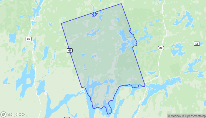 Map of Galway-Cavendish and Harvey