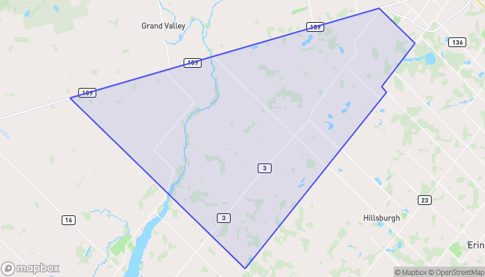 Map of East Garafraxa