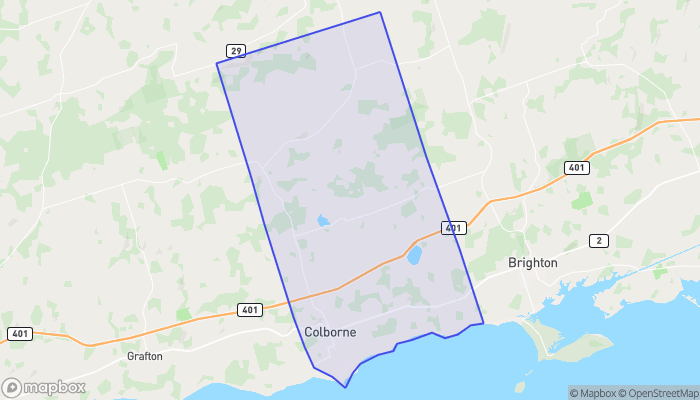 Map of Cramahe