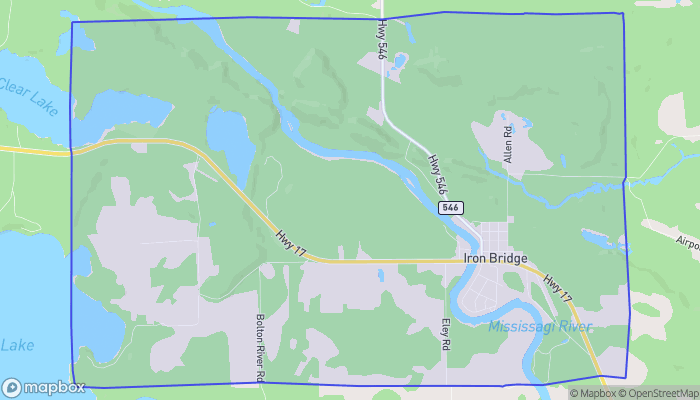 Map of Iron Bridge