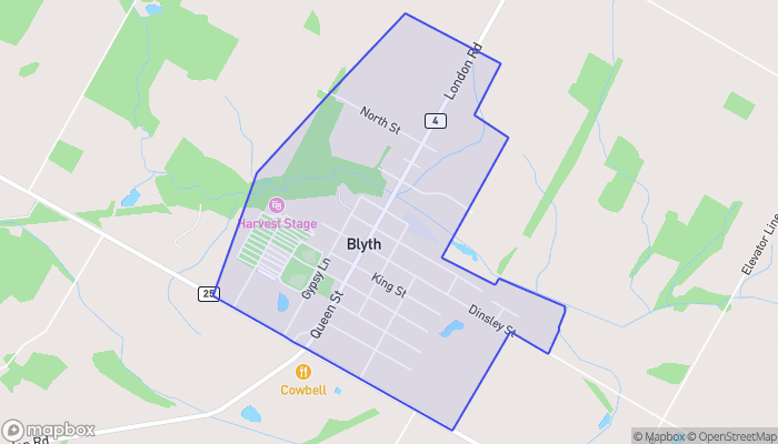 Map of Blyth
