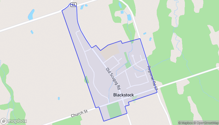 Map of Blackstock