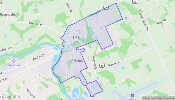 Map of Breslau