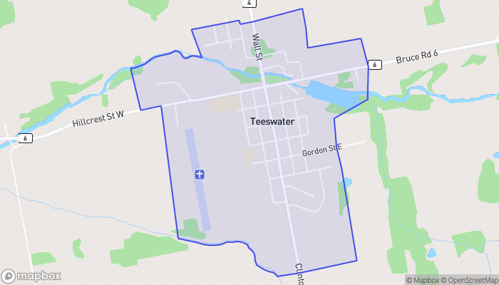 Map of Teeswater