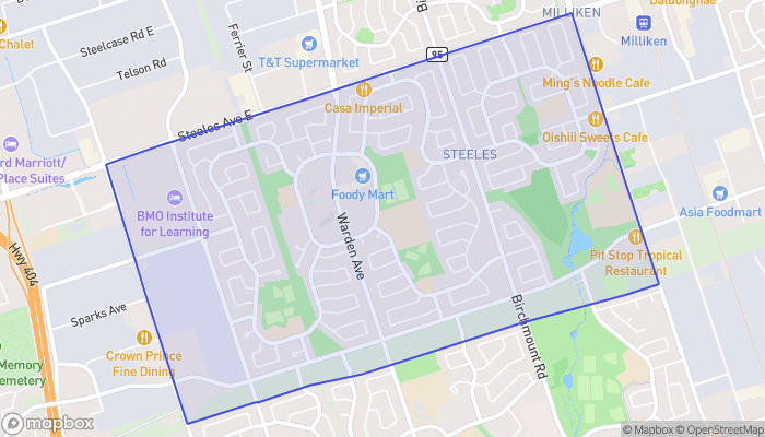 Map of Steeles