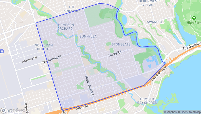 Map of Stonegate-Queensway