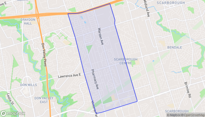 Map of Wexford-Maryvale