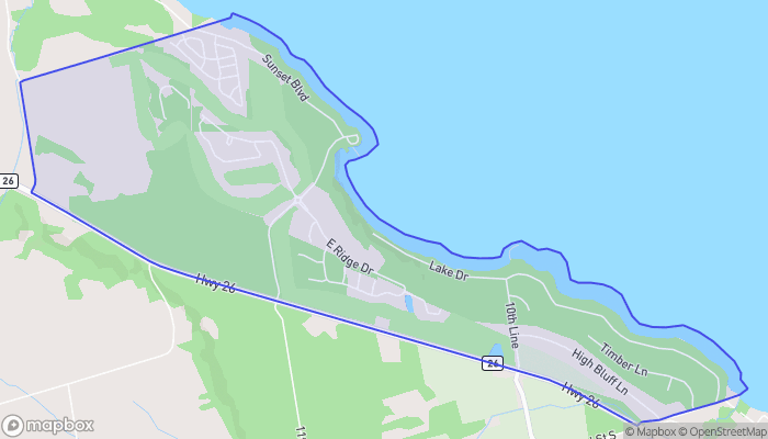 Map of Lora Bay